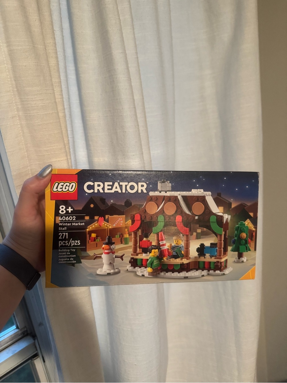 LEGO Creator Winter Market Stall - Red Green Brown